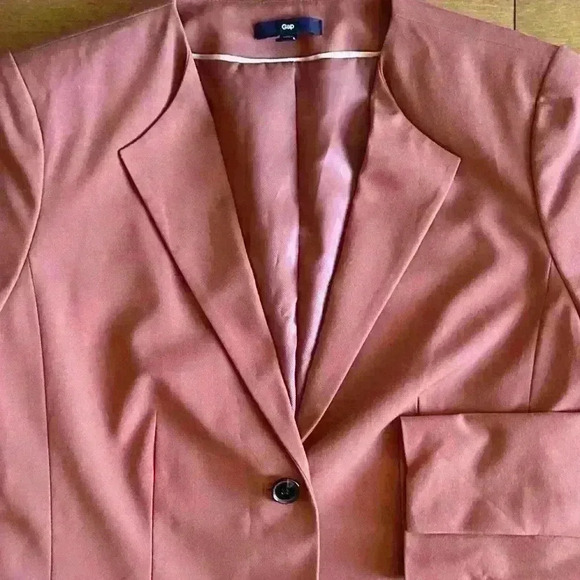 GAP | Lined lightweight  blazer size 4 - Picture 3 of 3